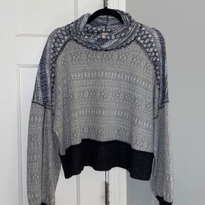 Free people cowel neck sweater